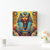 ファロア スクエア壁時計 (ホーム)