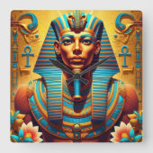 ファロア スクエア壁時計 (正面)