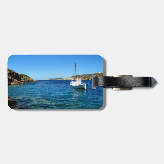 ファロス – Sifnos ラゲッジタグ (裏面横)