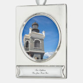 ファロライトハウス シルバープレートバナーオーナメント (左)