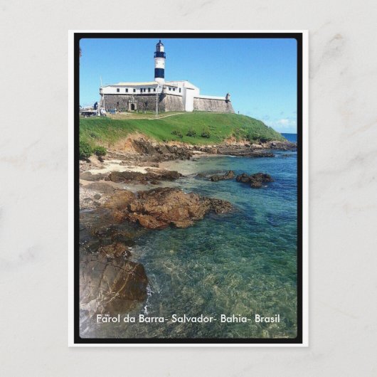 ファロルダバルラサルバドール – バヒア – ブラシル ポストカード (正面)