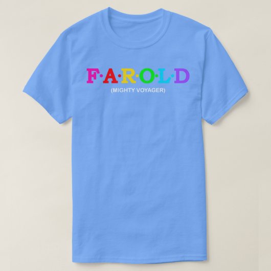 ファロルド マイティ ボイジャー Tシャツ (デザイン正面)