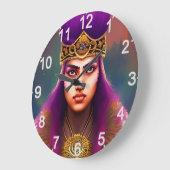 ファロン激しい自由の戦士、壁時計 ラージ壁時計 (傾斜)