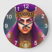 ファロン激しい自由の戦士、壁時計 ラージ壁時計 (正面)