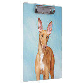 ファロー絵画ハウンド – Cuteオリジナルドッグアート クリップボード (右)
