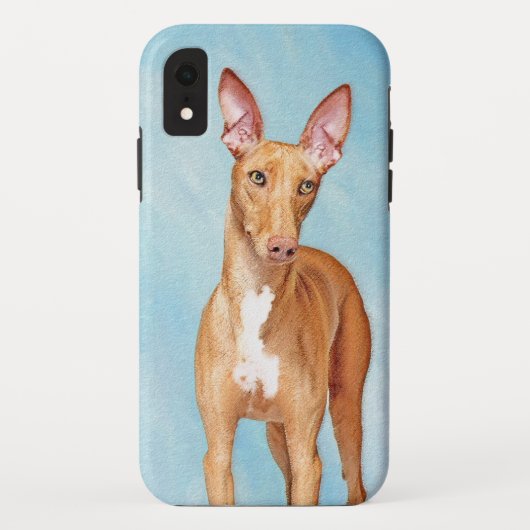 ファロー絵画ハウンド – Cuteオリジナルドッグアート Case-Mate iPhoneケース (裏面)
