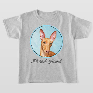 ファロー絵画ハウンド – Cuteオリジナルドッグアート Tシャツ