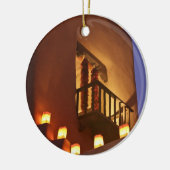 ファロ伝統的リトはadobeの構造を照らす セラミックオーナメント (左)