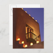 ファロ伝統的リトはadobeの構造を照らす ポストカード (正面/裏面)