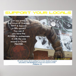 ファンからプレイヤーへの祈りの言葉の力、POSTER ポスター