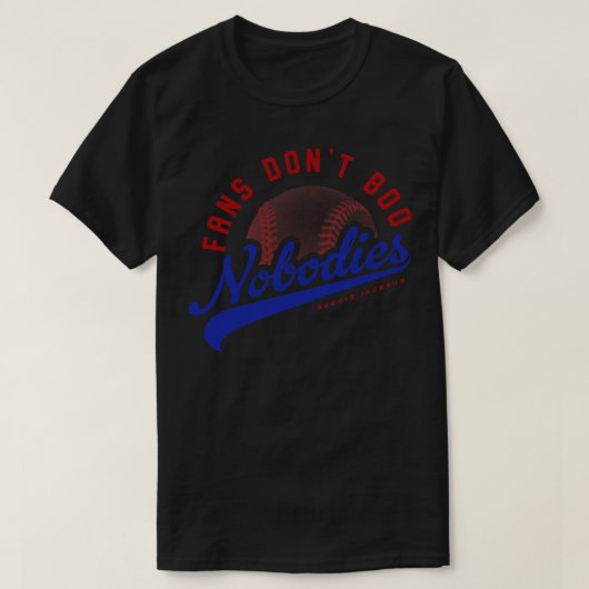 ファンが誰もブーブーしない Tシャツ (デザイン正面)