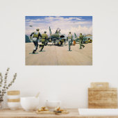 ファンでのスクランブルRang by William S. Phillips ポスター (キッチン)