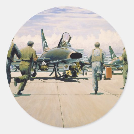 ファンでのスクランブルRang by William S. Phillips ラウンドシール (正面)