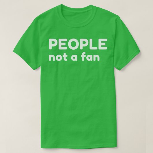 ファンではない人々の皮肉おもしろいNSFWの失礼なinappro Tシャツ (デザイン正面)
