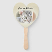 ファンと猫の奇跡|過去記事 ハンドファン (裏面)