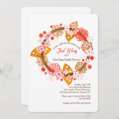 ファンと花の招待 招待状 (正面/裏面)