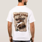 ファンのシンリンオオカミ Tシャツ (裏面)