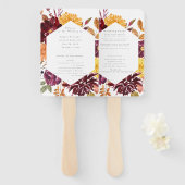 ファンのセット ハンドファン (正面&裏面)