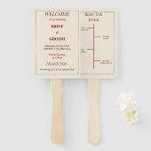 ファンのセット ハンドファン (正面&裏面)