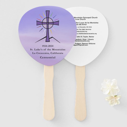 ファンのセット ハンドファン (正面&裏面)