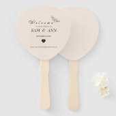 ファンのセット ハンドファン (正面&裏面)