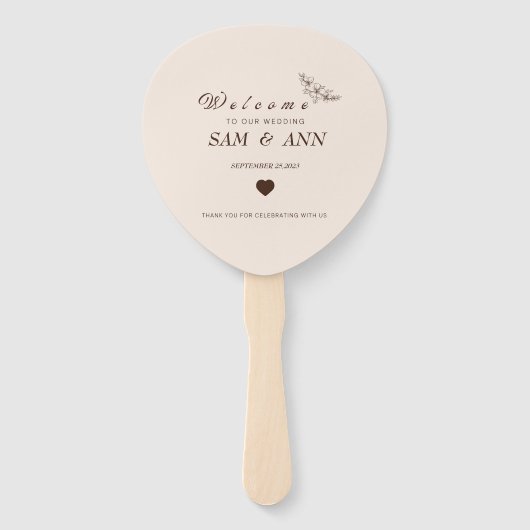 ファンのセット ハンドファン (正面)