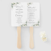 ファンのセット ハンドファン (正面&裏面)