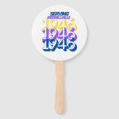 ファンのセット ハンドファン (裏面)