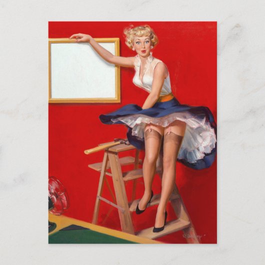 ファンのピン留め ポストカード (正面)