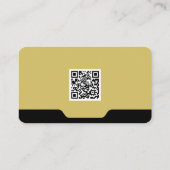 ファンの上等の名刺の私達を見直して下さい 名刺 (裏面)