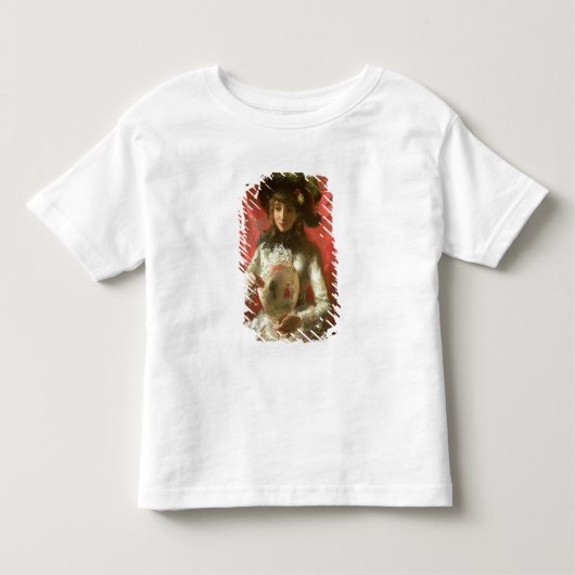 ファンの女の子 トドラーTシャツ (正面)