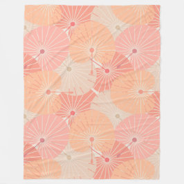 ファンの重中国のなり フリースブランケット