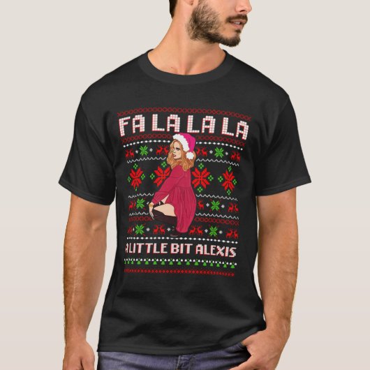 ファンへの贈り物としてFA la la a Little bit Tシャツ (正面)