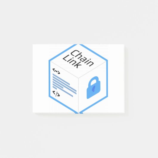 ファンをチェーンリンクするためのChainlinkアクセサリ ポストイット (正面)