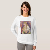 ファンを持つ若い女の子、1893年 Tシャツ (正面フル)