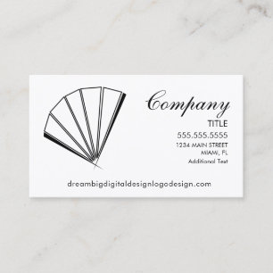 ファンアジアのロゴ名刺 名刺