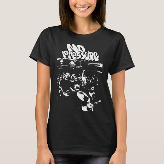ファンアート ノープレッシャー パンク ライブ Tシャツ (正面)