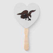 ファンイーグルタイスタイル。 ハンドファン (裏面)