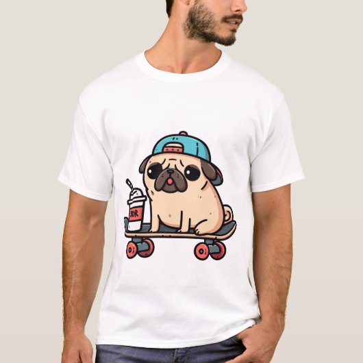 ファンイTシャツメンズ犬 Tシャツ (正面)