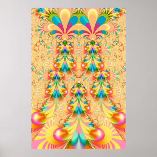 ファンカラフルデザイン ポスター (正面)