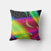 ファンキデリック二色性溶融ガラスフラクタル クッション (裏面)