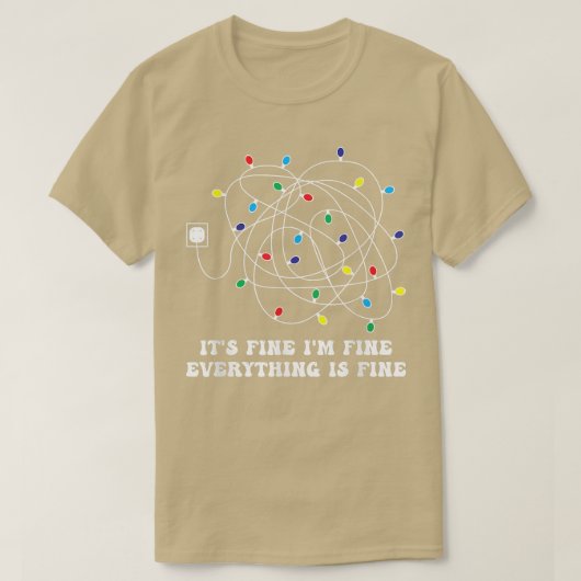 ファンキーだぜ 俺は平気 俺は平気 みんな平気 クリス Tシャツ (デザイン正面)