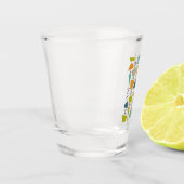 ファンキーつるカラフル世紀中葉の風鈴 ショットグラス (左)