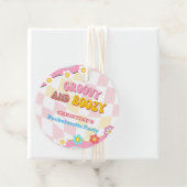 ファンキーでお酒も飲める  バチェロレッテパーティーの飾り 70年代スタイル フェイバータグ (インサイチュ)