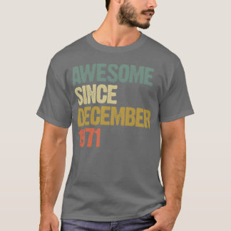 ファンキーでカッコいい1971年12月からヴィンテージギフト フ Tシャツ