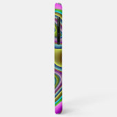 ファンキーでカラフルなレトロチックな3Dリキッドアートパターン Case-Mate iPhoneケース (裏面/左)
