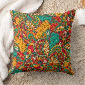 ファンキーでサイケデリックな2_pillow クッション (ブランケット)