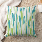 ファンキーで新しい草のデザインの枕 クッション (ブランケット)