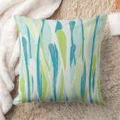 ファンキーで新しい草のデザインの枕 クッション (ブランケット)