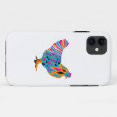 ファンキーで明るい鶏 Case-Mate iPhoneケース (裏面(横))